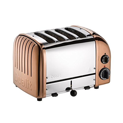 Dualit 47390 Classic New Gen Vario 4 Tostadora, cobre