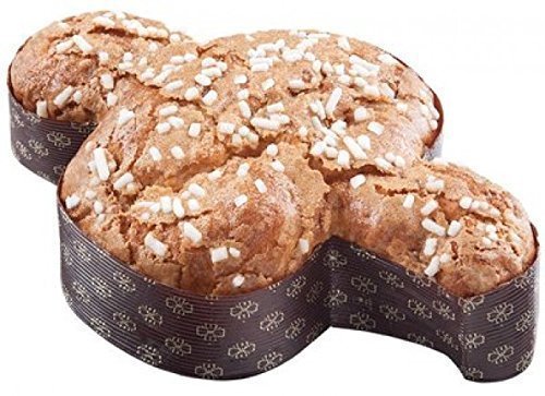 Ducomi Molde para Colomba Pasquale - Formas para Dulces de Pascua en Papel - Moldes Resistentes en Varios Tamaños - Idea de Regalo - Made in Italy (1000 gr, 8 Pcs)