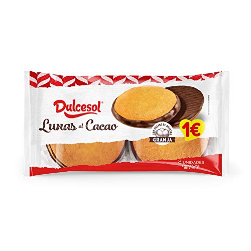 Dulcesol - Bizcocho al Cacao Dulce - 8 unidades - 176 g