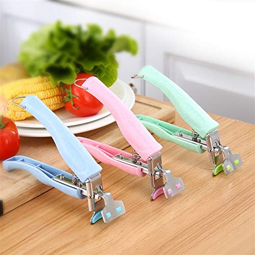 DUO ER Nueva Cocina antiescaldadura Placa Tazón Pinza Plato sostenedor de pote Carrier Clip de la Abrazadera de la manija de Utensilios de Cocina Cooking Titular de Picnic Brazo (Color : Pink)