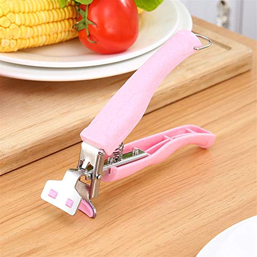 DUO ER Nueva Cocina antiescaldadura Placa Tazón Pinza Plato sostenedor de pote Carrier Clip de la Abrazadera de la manija de Utensilios de Cocina Cooking Titular de Picnic Brazo (Color : Pink)