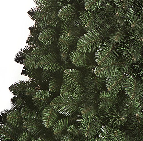 DWA ARBOL Navidad Grande en Caja, Bosque Tradicional Verde Soporte (220 cm, Natural Pine)