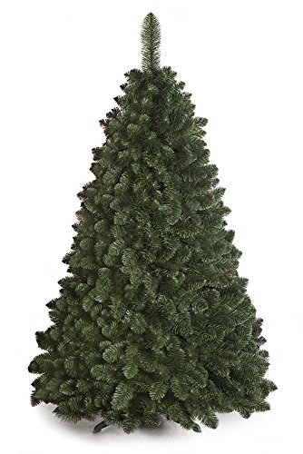 DWA ARBOL Navidad Grande en Caja, Bosque Tradicional Verde Soporte (220 cm, Natural Pine)