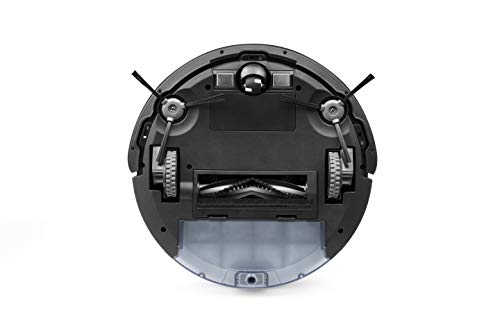 Ecovacs Deebot 601 - Robot Aspirador 4 en 1: barre, aspira, pasa mopa y friega, navegación inteligente, App, Wifi, 4 modos de limpieza, 2 niveles de succión, suelo duro, detecta obstáculos, negro