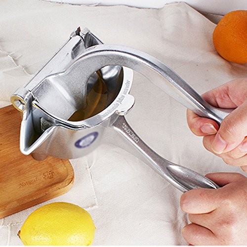 Edelehu Maquinaria Manual Exprimidor Saludable con Proceso De Prensado En Frío Exprimidor De Naranja A Mano Cocina O Comedor Zumo De Naranja Y Granada De Limón