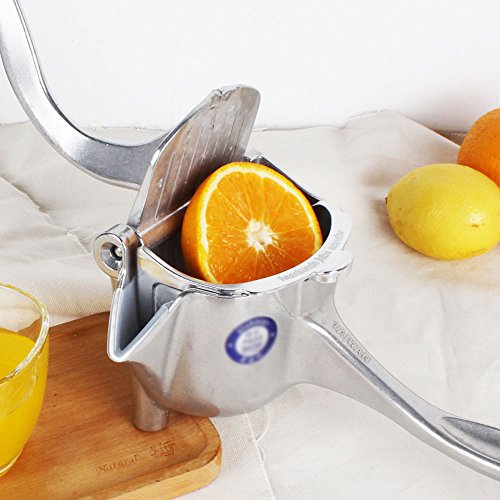 Edelehu Maquinaria Manual Exprimidor Saludable con Proceso De Prensado En Frío Exprimidor De Naranja A Mano Cocina O Comedor Zumo De Naranja Y Granada De Limón