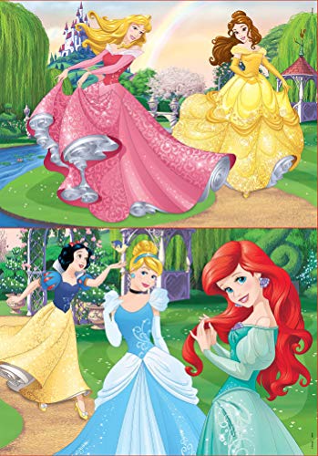 Educa- Princesas Disney 2 Puzzles Infantiles de 20 Piezas, a Partir de 3 años (16846)