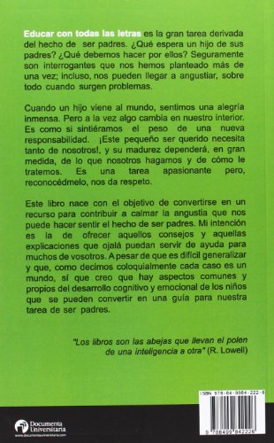 Educar con todas las letras: 2 (Fundació Carme Vidal Xifre de Neuropsicopedagogia)