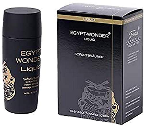 Egipto Wonder líquido (Wash Off Formula) Ser Tan falso bronceado Bronceadores Bronceadores