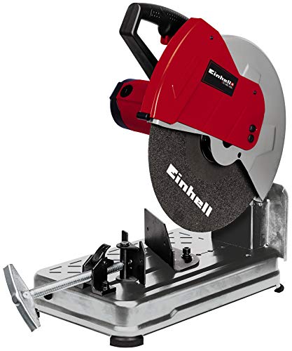 Einhell TC-MC 355 - Tronzadora de Metales, Potencia 2300 W, 240 V, color Rojo