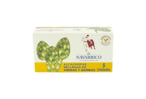 El Navarrico Alcachofas Rellenas de Vieiras y Gambas - 1320 gr