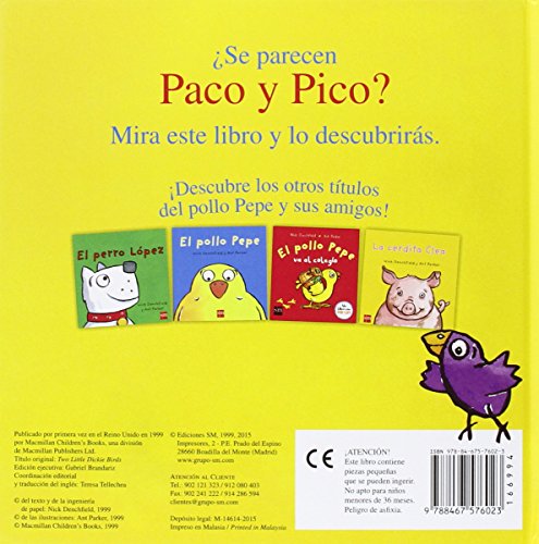 El pájaro Paco (El pollo Pepe y sus amigos)