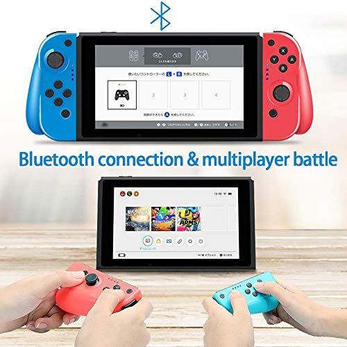 Elyco Mando para Nintendo Switch, Wireless Bluetooth Controller Gamepad Joystick Joycon Controlador Compatible con Nintendo Switch Inalámbrico Controller