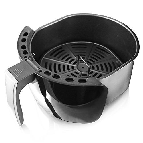 Emerio AF-112828 freidora de Aire Caliente sin Aceite, 1400 W, Plástico, Negro