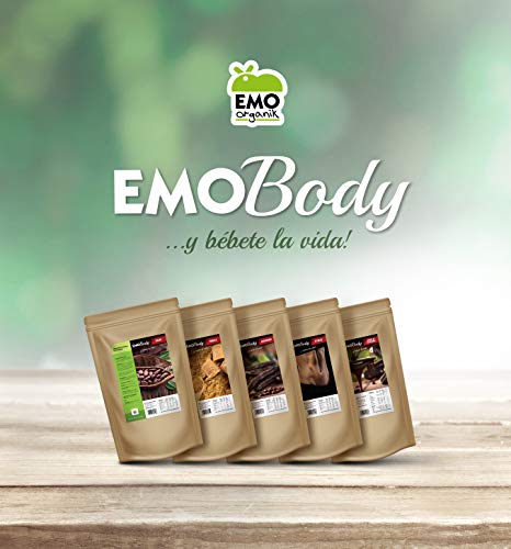 EMO Body - Cacao Puro Ecológico en Polvo con Fermentos Naturales - 500 g - 100% Natural - Alimento Prebiótico Fermentado - Bajo en Grasa - Apto para Veganos