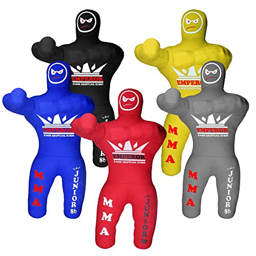 Emperor Sports - Chupete de boxeo para niños BJJ Wrestling Chupete, saco de boxeo, MMA, Jiu Jitsu brasileño, Judo, Judo Judo, lanzar boxeo, chupetes sin rellenar, color azul