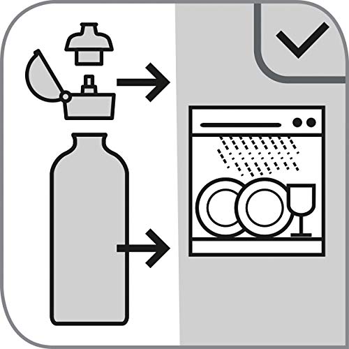 Emsa 518137 - Set botella de agua y fiambrera princesa para niños de Tritan