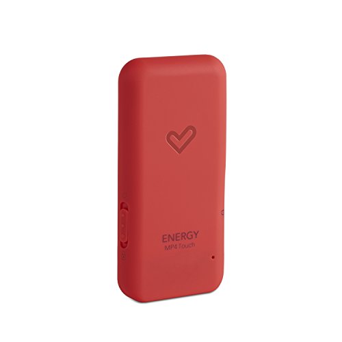 Energy Sistem MP4 Touch (8 GB, Panel Táctil, Radio FM y microSD) – Rojo Coral