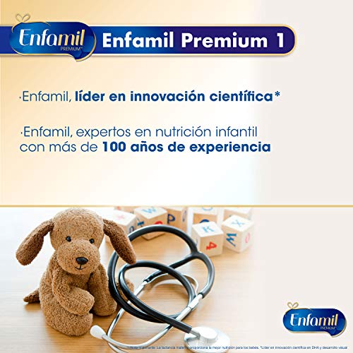 Enfamil Premium 1 - Leche infantil para lactantes bebés de 0 a 6 meses de edad - 800 grams