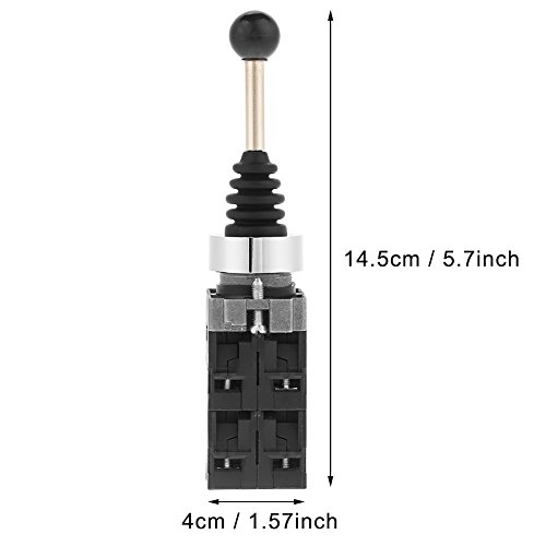 Entatial Controladores de Joystick Reemplazo de Joystick Interruptor de Retorno por Resorte Reemplazo del Control de Joystick de 4 Posiciones