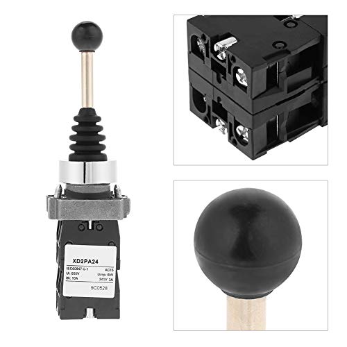 Entatial Controladores de Joystick Reemplazo de Joystick Interruptor de Retorno por Resorte Reemplazo del Control de Joystick de 4 Posiciones