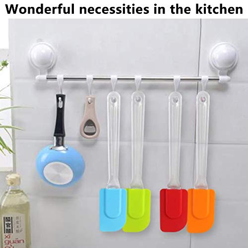 Espátula de Silicona,BETOY 8 pcs Espátula de silicona para hornear,crema para pasteles,espátula para mezclar mantequilla,Espátula Flexible de Silicona,Cocina Gadget y Herramientas para Hornear