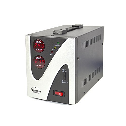 Estabilizador de tensión SilverCloud 2000VA 1200W