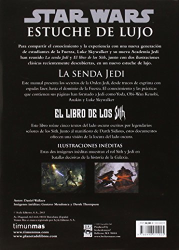 Estuche de lujo Star Wars: La senda Jedi. El libro de los Sith (Star Wars Ilustrados)