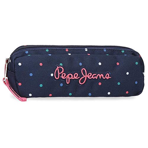 Estuche Pepe Jeans Molly, Azul, 22x7x3 cm