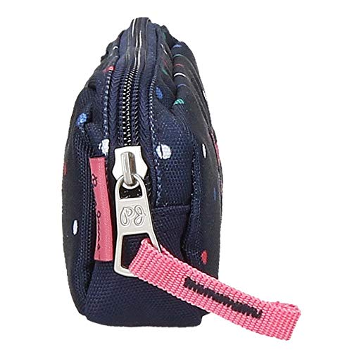 Estuche Pepe Jeans Molly, Azul, 22x7x3 cm