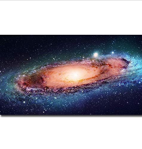 Etiqueta de la Pared Galaxy Vía Láctea Espacio Etiqueta de la Pared Decoración del Hogar de Seda Art Poster 60 * 90 cm