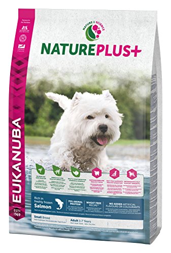 Eukanuba Nature Plus+ Adulto Raza pequeña Rico en salmón fresco congelado [2.3 kg]