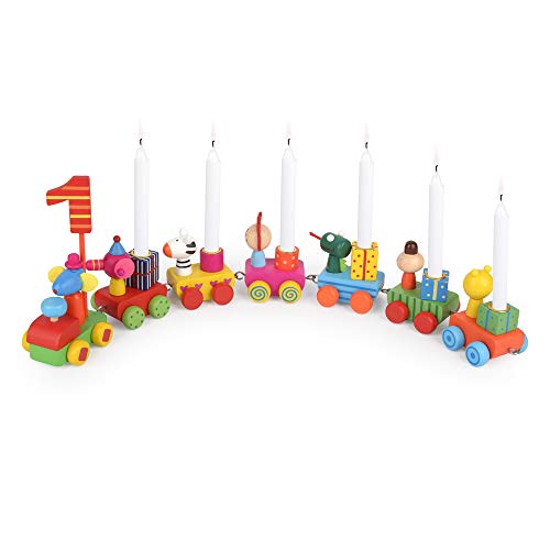 ewtshop - Velas (30 Unidades, 15 mm de diámetro, para cumpleaños, Celebraciones, festividades, árbol de Navidad)