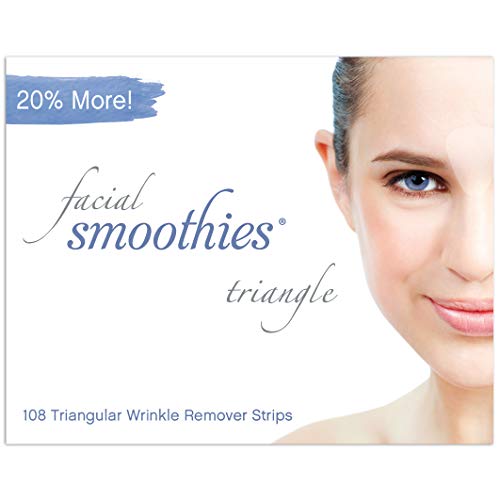 Facial Smoothies Parches Antiarrugas Forma Triangular, 108 unidades