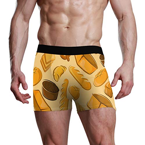 FANTAZIO - Calzoncillos bóxer para Hombre, panadería Fresca y Pasteles, Ropa Interior para Hombre 1 XL