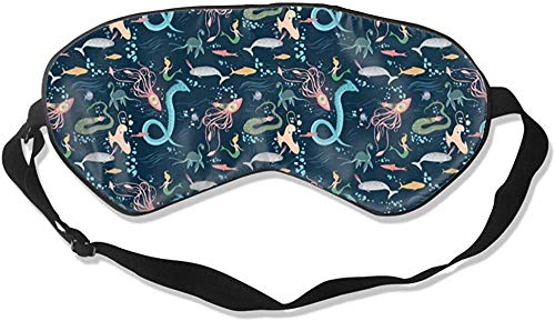 FFSM Comfort Soft Sleep Eye Cover - Funda para ojos con correa elástica, transpirable, 100% opaca, para dormir nocturno, viajes, siesta, yoga meditación (Pizza Cheese) plm46