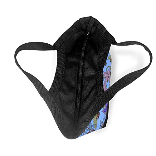 Fiambrera azul de abejas de borraja, bolsa de almuerzo con aislamiento de preparación .xx pulgadas para hombres y mujeres, bolso impermeable para enfriador Waterpro