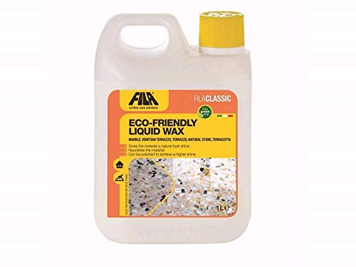 FILA Surface Care Solutions - Cera para cocinar, mármol, Veneziana, granulado y Piedra Natural. Aporta a la Superficie un Agradable Efecto Brillante, 1 l.