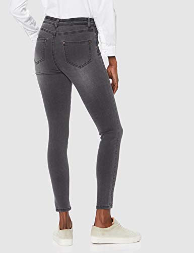 find. Vaqueros Ceñidos de Tiro Medio Mujer, Gris (Grey), 26W / 34L, Label: 26W / 34L