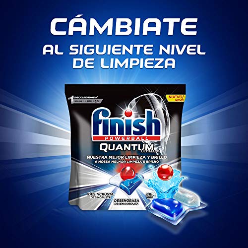 Finish Powerball Quantum, pastillas para el lavavajillas - 40 unidades