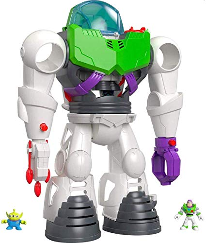 Fisher-Price Price Imaginext Disney Toy Story 4 Robot Buzz Lightyear, Juguetes Niños 3 Años (Mattel GBG65)