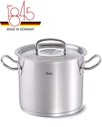 Fissler Original-Profi Collection Olla Alta, 24 cm, para Todo Tipo de cocinas, 9.1 litros, Acero Inoxidable 18/10