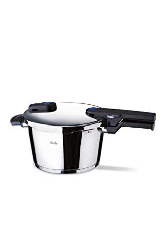 Fissler vitaquick / Olla a presión (3,5 litros, Ø 22 cm) acero inoxidable, 2 niveles de cocción, adecuado para la inducción