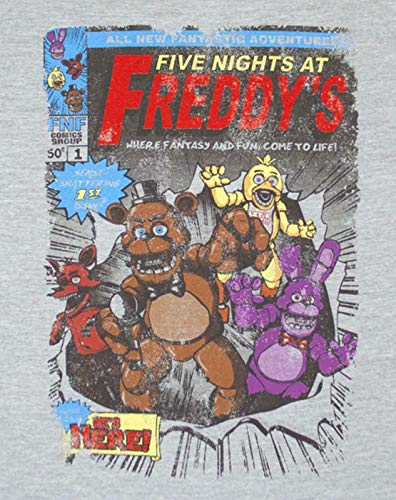 FIVE NIGHTS AT FREDDY'S Pizza Boy's T-Shirt (9-10 Years)