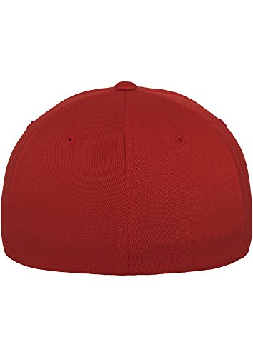 Flexfit Gorra Adulto Gorro 5 Panel Rojo Rojo Talla:Small/Medium