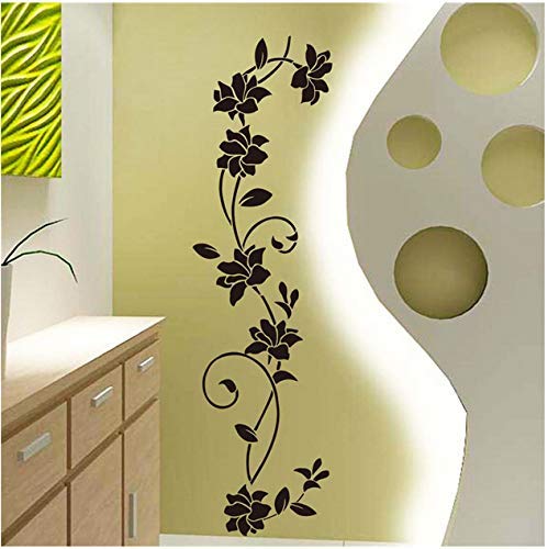 Flor De Vid Decorativa Pegatinas De Pared Refrigerador Vinilo Vitrinas Decoraciones Para El Hogar Diy Sala De Estar Apliques Arte Mural Cartel 30X105 Cm