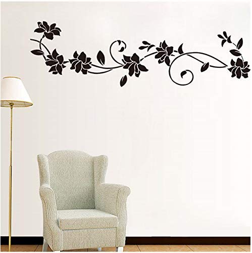 Flor De Vid Decorativa Pegatinas De Pared Refrigerador Vinilo Vitrinas Decoraciones Para El Hogar Diy Sala De Estar Apliques Arte Mural Cartel 30X105 Cm