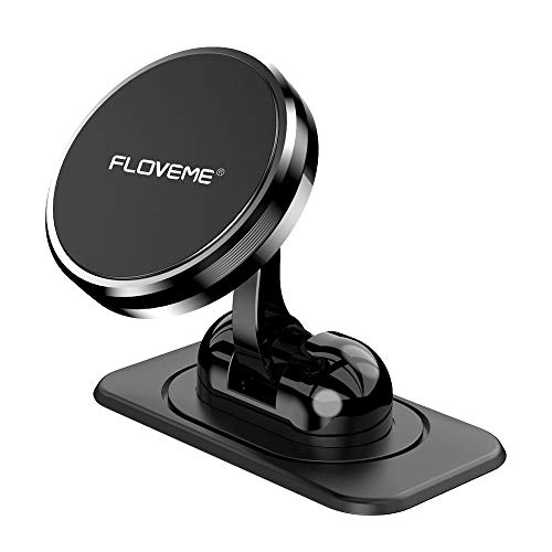 FLOVEME - Soporte magnético para teléfono móvil de coche para el salpicadero del coche, soporte universal para iPhone XS Max XR 8 7 6 Huawei Xiaomi