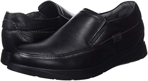 Fluchos New Professional, Zapatos de Trabajo para Hombre, Negro (Sanotan Negro Negro), 43 EU