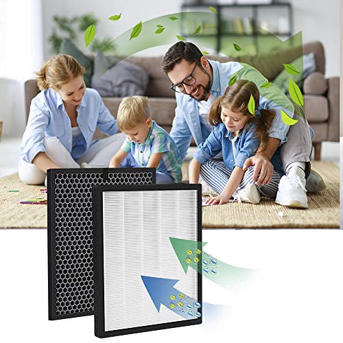 FOSUN Filtro de Repuesto HEPA Premium y Filtro de carbón Activado Compatible con los purificadores de Aire Philips AC2889 / 10, AC288710, AC2882 / 10, AC3829 / 10